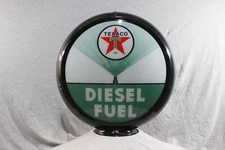TEXACO DIESEL FUEL GAS PUMP GLOBE