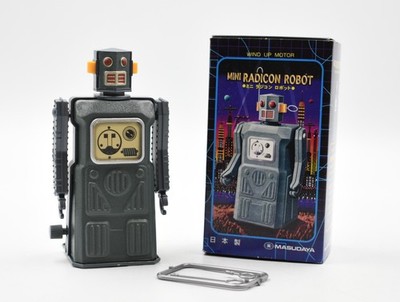 Masudaya Mini Radicon Roboter Blech Aufziehmodell Spielzeug