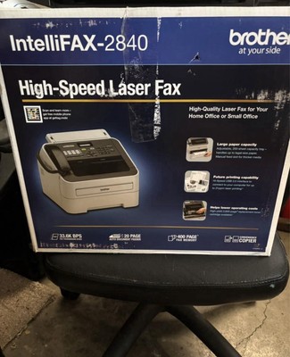 Brother IntelliFAX 2840 High-Speed Laser Fax Machine FAX-2840
