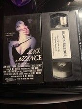 RARE UNRATED directors Cut VHS Black Silence 1997 Thriller!!