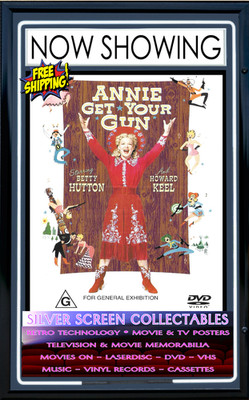 Annie Get Your Gun 1950 Musical Betty Hutton Howard Keel R:4 DVD - Free Post