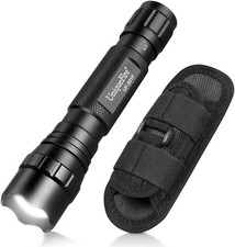 Uniquefire 501f Tactical Cree Led Flashlight With Holster High Lumen Torch