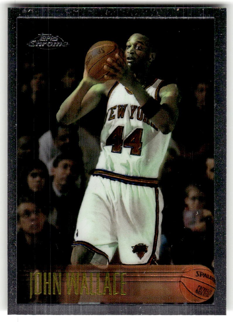 1996-97 Topps Chrome John Wallace Rookie #189