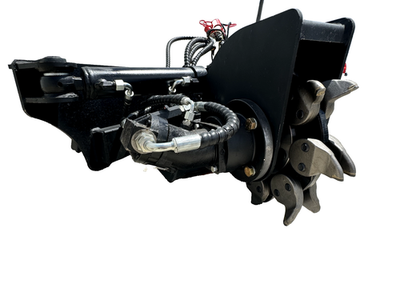 #ad #ad New Mini Skid Steer Stump Grinder Attachment Articulating Arm amp;Remote Toro Dingo $2294.15