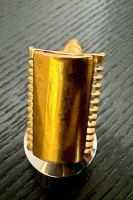 Vintage 1931-1935 Gillette Goodwill #160 Safety Razor/Fat Common Bar Handle