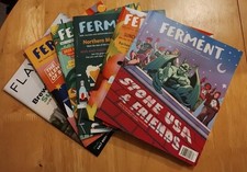 5 x Beer52 Ferment  Magazines and 1 Flavourly Magazine