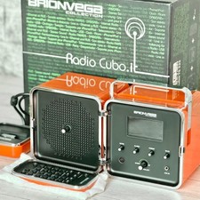 Brionvega Radio Cubo TS525 WiFi Internet Radio iPod Dock USB LAN Fully Works