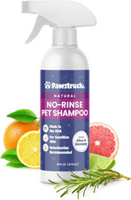 Natural No-Rinse Dry Shampoo for Dogs, Puppies, & Other Pets, Citrus & Rosemary 