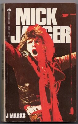 MICK JAGGER PAPERBACK (1973) J MARKS KEITH RICHARDS ROLLING STONES BRIAN JONES