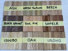 72 Assorted Penblanks for Woodturning Pen Blanks 18mm X 18mm X 120mm