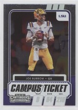 2021 Panini Contenders Draft Picks Campus Ticket Joe Burrow #18 0e1b