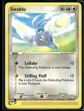 SWABLU 75/97 COMMON DRAGON POKEMON LP on eBay