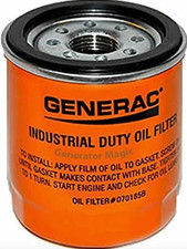 Generac 070185ES Oil Filter for Air Cooled an...