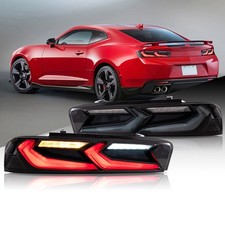 Voll LED Rückleuchten für Chevrolet Camaro 2016-2018 w/Sequenzieller Blinker L+R