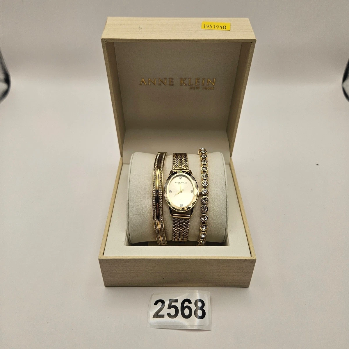 ANNE KLEIN NEW YORK CRYSTAL ACCENTED BANGLE WOMEN display picture 1