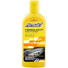 Headlight Restorer & Sealant – One Step Polish to Clean & Renew Yellowed Head...