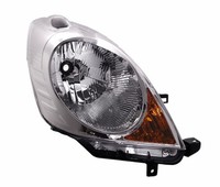Scheinwerfer Rechts FüR Nissan Note E11 2006-2008 H4 + Lwr Stellmotor Halogen