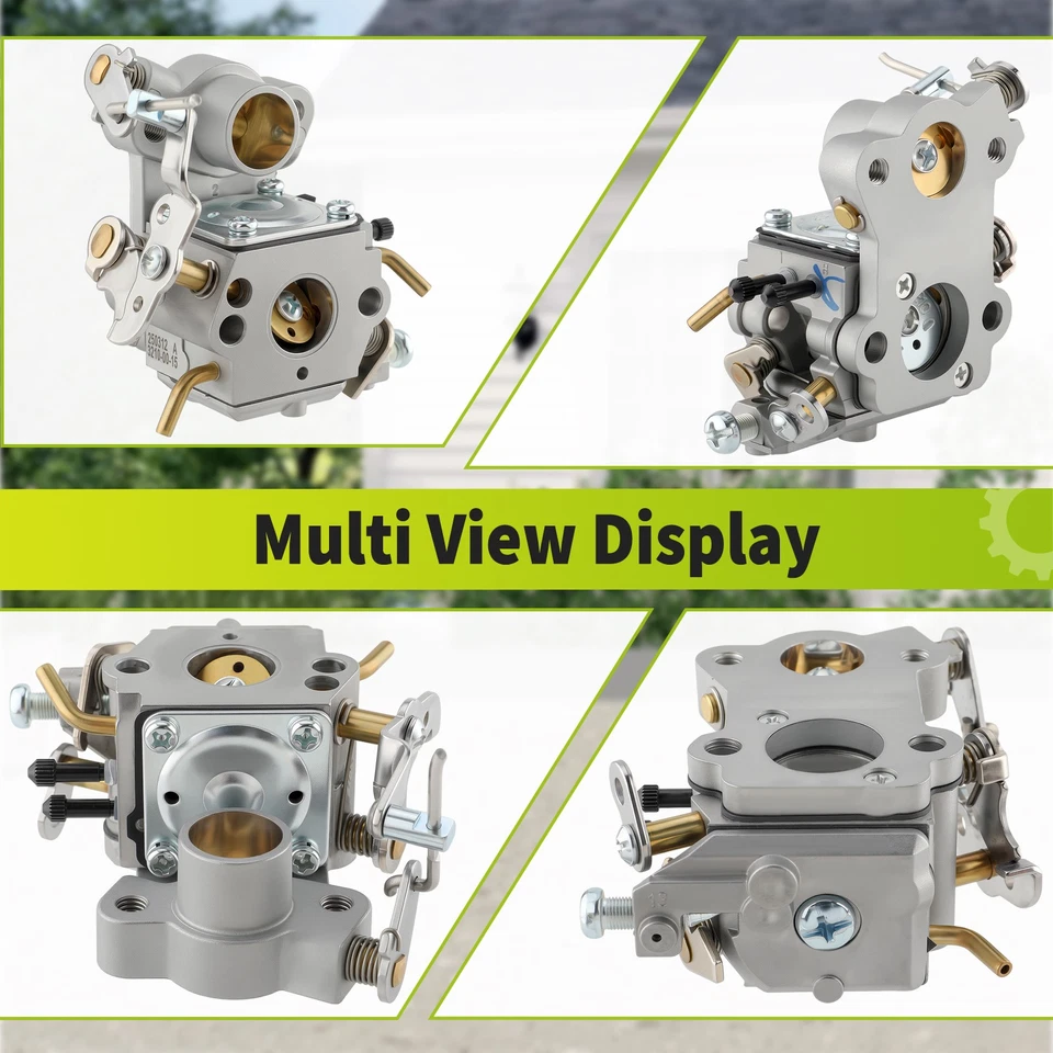 Carburador carburador 2 ciclos motosierra a gas para Poulan P3314 14 pulgadas 14"" 33cc Foto 3 de 4