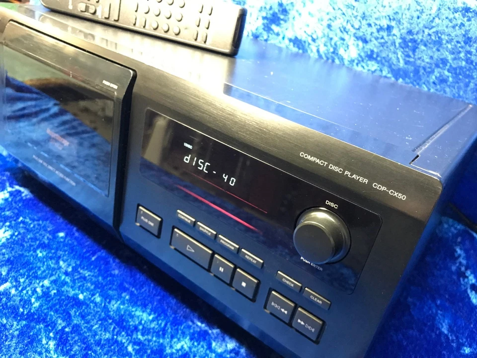 Lecteur Changeur 50+1 CD Sony cdp-cx50 - Garanti 1an - Photo 4/4