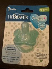 NEW Sealed-Dr. Brown's Happy Paci 0-6m BPA Free Silicone Pacifier