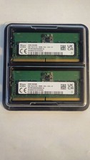 SK Hynix 16GB 8GBx2 DDR5 1Rx16 SODIMM 4800MHz PC5-4800B HMCG66MEBSA095N Laptop