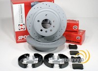 Zimmermann Sport Bremsen Ø 286 Mm + BeläGe + Handbremse Hinten FüR Opel Omega B