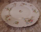 Haviland Limoges Large Dinner Plate Schleiger 53 Ranson Pink Roses 10 1/4" — photo 4