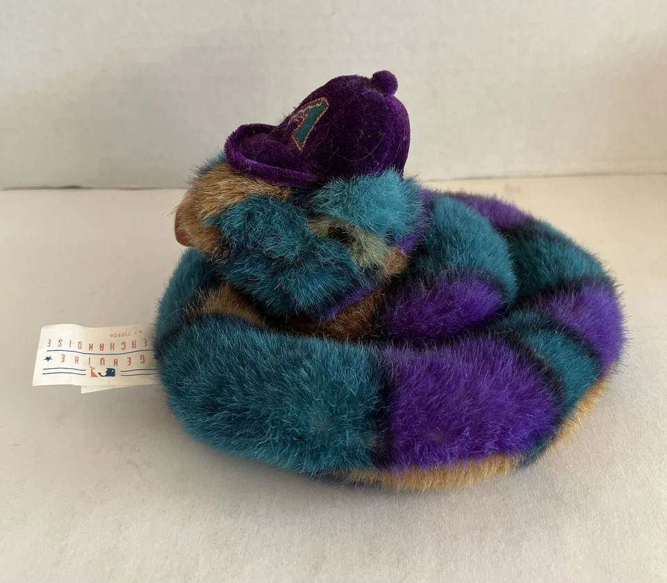 Arizona Diamondbacks VTG Rattlesnake Plush 1990s Colors “A” Logo Coiled - Image 2 of 4