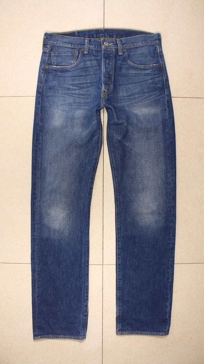 Jean Levi's 501 Bleu Droit - Taille W34 L34 - Neuf Sans Étiquettes