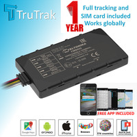 TruTrak GPS Tracker - Real Time Vehicle Tracking Device System - 1 year bundle 