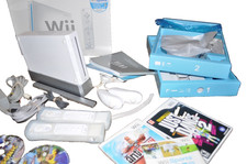 Nintendo Wii Sports Console In the Box w/6 Games, Tested,Box  Console-same Ser 