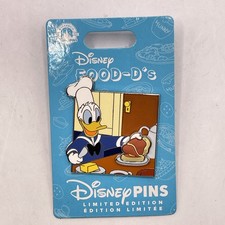 Disney Pins Donald Duck Food-D's 2023 Limited Edition Collectors Pin