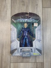 2002 Art Asylum Star Trek Nemesis Viceroy Reman Staff 7" Action Figure New NIB