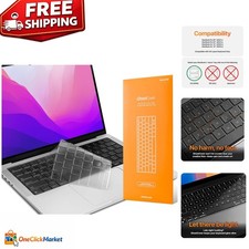 Elegant Thin Clear Keyboard Protector for MacBook Air 13"/15" Pro 14"/16"