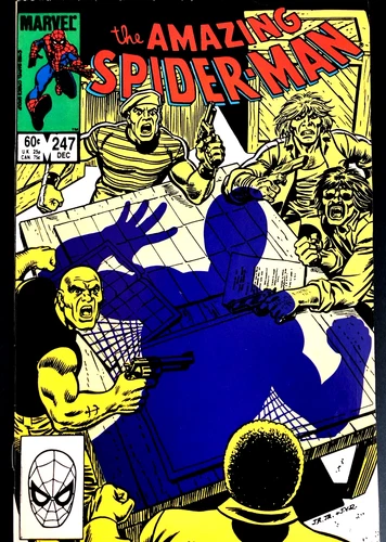 Amazing Spider-Man #247 (1983) “INTERRUPTIONS!” THUNDERBALL! ROMITAS JR. & SR.!