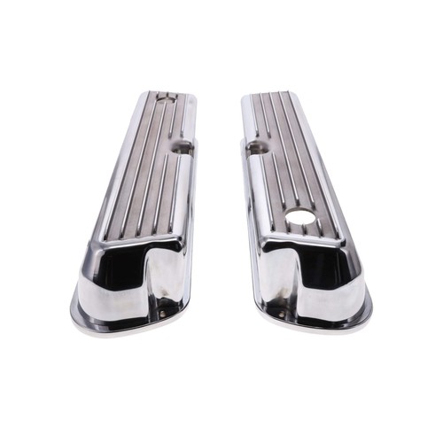 Tall Aluminum Valve Cover for 1962-2001 Ford Windsor 289 302 351W 5.0L Polished - Afbeelding 2 van 6