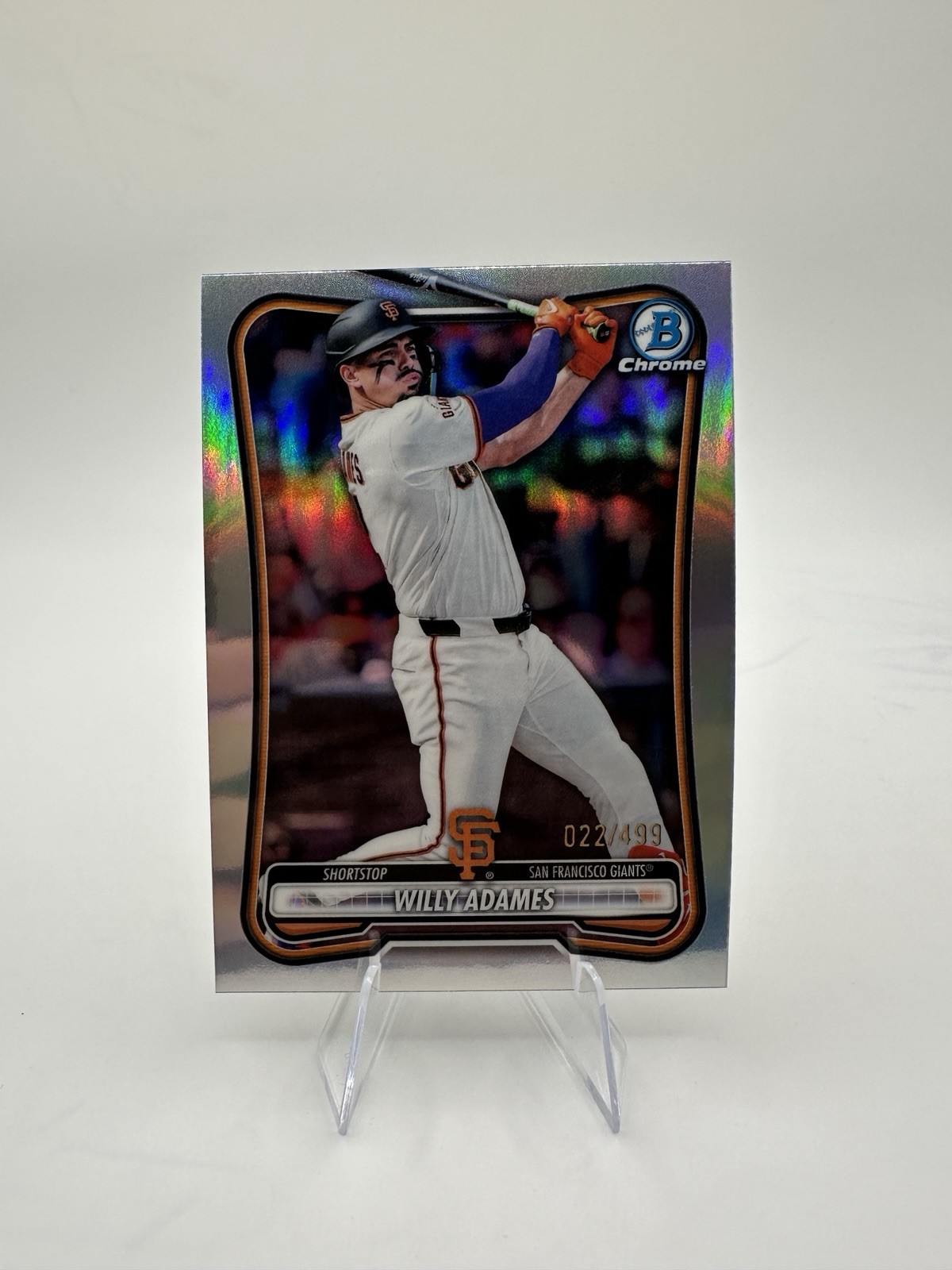 2026 Bowman Chrome Willy Adames #69 Refractor /499