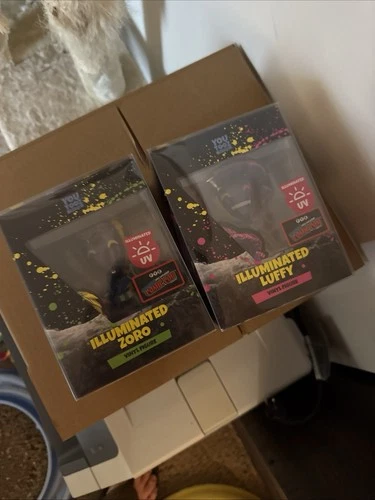 NYCC 2023 FYE Exclusive Luffy & Zoro One Piece LE 1000 Pcs Youtooz Illuminated