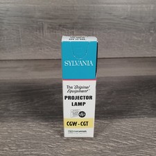 Vintage Sylvania Projector Lamp Bulb CGW CGT 120V 200W Blue Top
