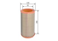 Luftfilter Bosch 1 457 433 624 Filtereinsatz FüR LA0 Renault BA0 19 JA0 Megane 2