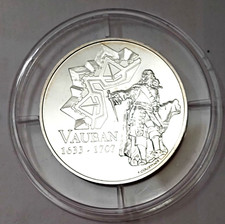 France 1/4 Euro 2007 Silver 11.7g Marquis Sébastien Le Prestre de Vauban 101.82 per troy oz