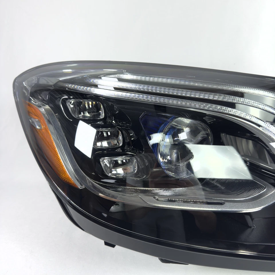 ✅ Faro derecho LED OEM 2018 2019 2020 Mercedes Benz Clase S S560 S450 perfecto Foto 3 de 4
