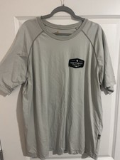 Carhartt Men's Grey CAT 1 2112 FR Flame Resistant Short Sleeve XL