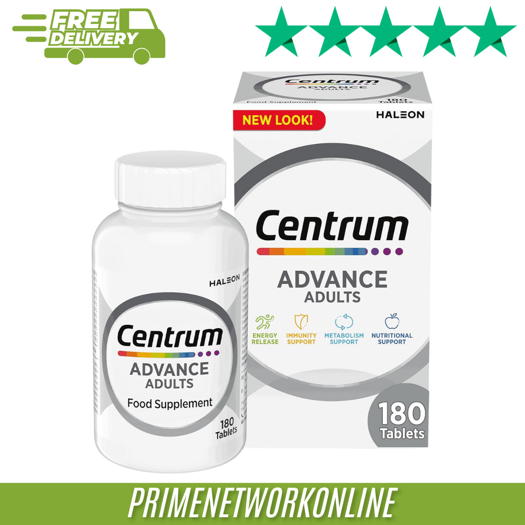 Centrum Advance Multivitamin & Mineral Supplements – 180 Tablets ⭐⭐⭐⭐⭐