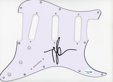 TYLER GLENN NEON TREES SIGNED AUTOGRAPH STRAT GUITAR PICKGUARD ACOA ELECTRIC