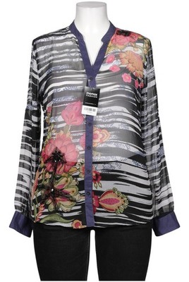 Desigual Bluse Damen Oberteil Hemd Hemdbluse Gr. XL Mehrfarbig #pnj890m