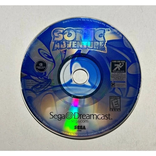 Sonic Adventure (Dreamcast) Works Disc Only🔥
