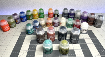 New GW Citadel Colour Paints Lot x30 Warhammer Games Workshop Shade Contrast Air