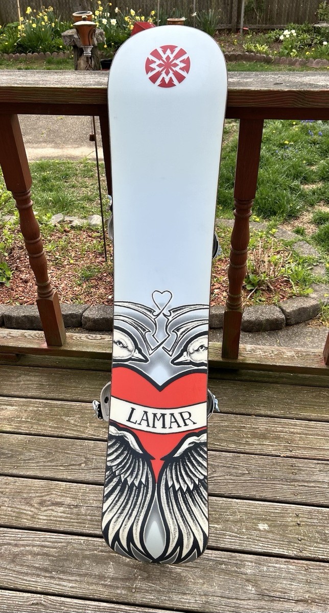 LAMAR Merlot 1320 (52 inch) snowboard and bindings. Lamar