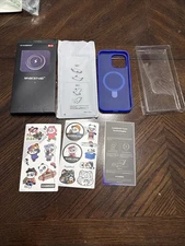 Casekoo Case for iPhone 16 Pro Max with Magnetic Ring Stand BLUE New Open Box